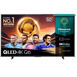 Televisor HISENSE QLED "50 UHD 4K Smart TV 50Q6QV