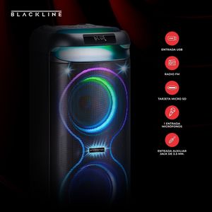 Parlante Karaoke BLACKLINE TORRBL65INF Negro