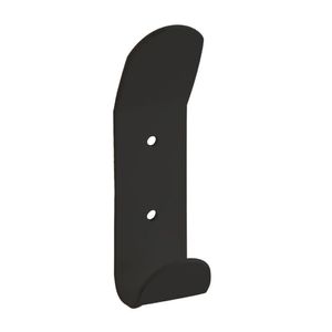 Percha de Pared Simple Negro Ducasse