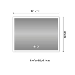 Espejo Led Ulises Antipaño 60x80cm