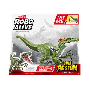 Dinosaurio Raptor Sonido Robo Alive