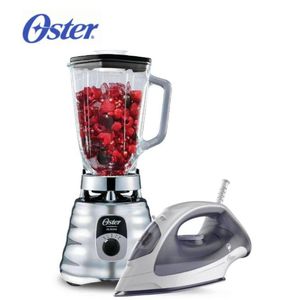 COMBO OSTER Licuadora Clásica 700W  Plancha A Vapor
