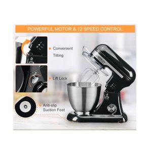 Batidora Planetaria Morley 2500W Blanca