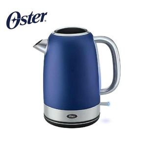 Hervidor Eléctrico Oster de 1.7 Lt. Acero Inoxidable Azul
