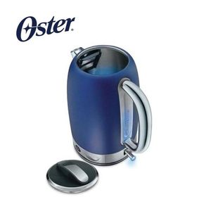 Hervidor Eléctrico Oster de 1.7 Lt. Acero Inoxidable Azul