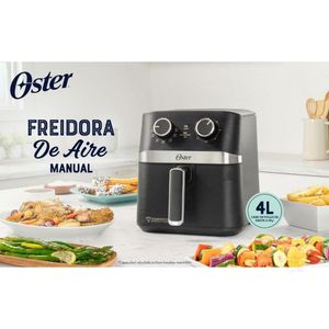 COMBO OSTER FREIDORA DE AIRE 4L MANUAL+ OLLA ARROCERA 1.8 Lts