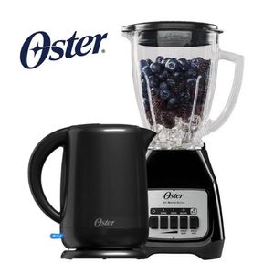 Combo Oster Licuadora BLSTKAGBPB +  Hervidor  1,7 lts Negro