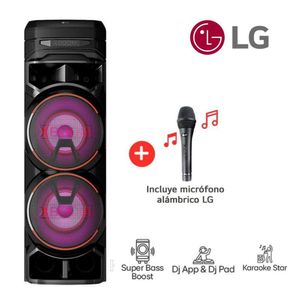 Parlante Bluetooth LG XBOOM RNC9 Altavoz para Fiesta de karaoke
