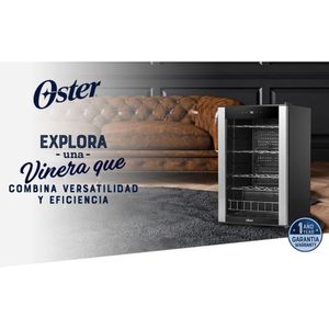 Vinera Oster de 19 Botellas OS-PWCC1900B Negro