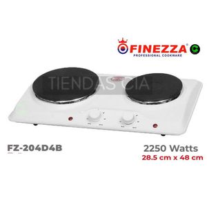 Cocina Eléctrica 2 Hornillas FZ-204D4B 2250W