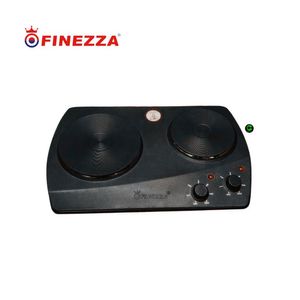 Cocina Eléctrica FINEZZA 2 Hornillas 5N FZ-203D3N