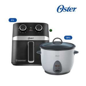 Combo Freidora OSTER 4l Manual+ Olla Arrocera