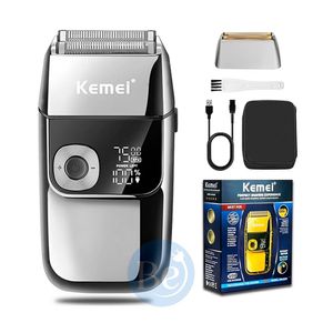 Afeitadora Shaver Kemei KM-2028 Plateado