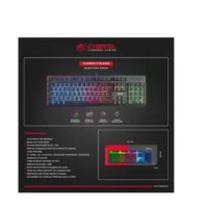 Teclado Gamer Rainbow Element - CYB K500