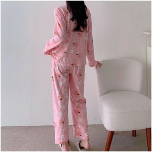 Pijama de Felpa 2 Piezas Kawaii Mujer