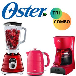 TRI-COMBO OSTER LICUADORA +HERVIDOR BVSTKT4177+ CAFETERA BVSTDCDR5B