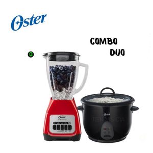 Combo Oster Licuadora BLSTKAG-RPB + Arrocera 1.8 L