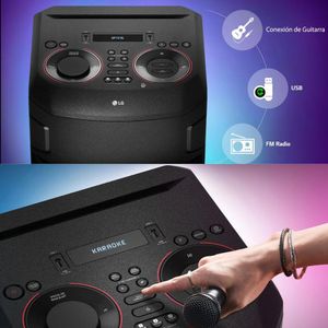 TORRE DE SONIDO LG XBOOM RNC5 con Bluetooth y Karaoke