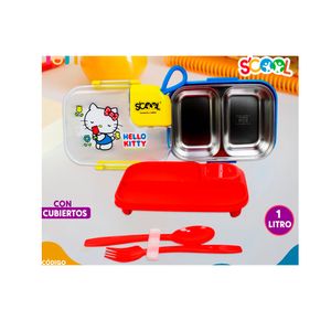 Taper Acero Hello Kitty Division Cubiertos Scool 1 Lt 704267