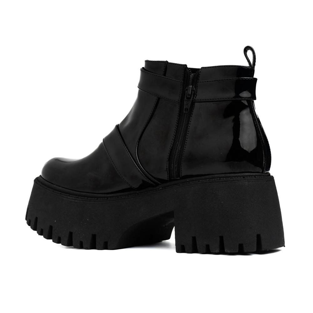 Botas Alicia - Nébula - Negro Charol Talla | RealPlaza.com - Real Plaza