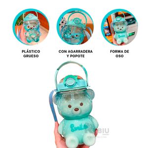 Tomatodo Divertido de Oso para Niños Verde Y+Papel de Regalo