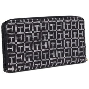 Billetera Tommy Hilfiger Amelia II Zip Around - Negro
