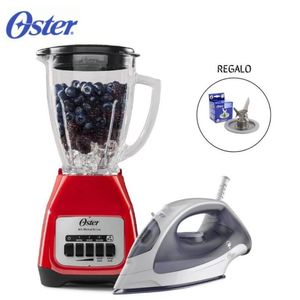 COMBO OSTER Licuadora 2 Vel + Plancha A Vapor + Cuchilla de regalo