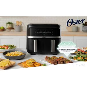 Freidora de Aire dual Oster® de 76L con Recubrimiento DiamondForce