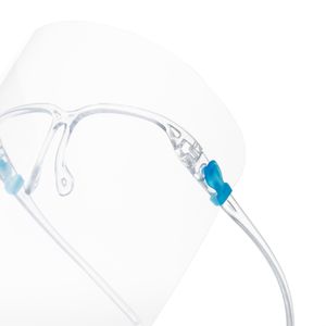 Protector Facial Tipo Lente de Seguridad PACK 25 UND