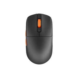 Mouse Gamer Royal Kludge M30-Paw 12000 Dpi Wireless BT Black Orange