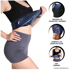 Faja para Reducir Calorias Efecto Sauna Mujer
