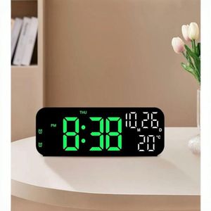 Reloj Despertador LED con Temporizador Para Dormitorio Oficina