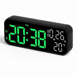 Reloj Despertador LED con Temporizador Para Dormitorio Oficina