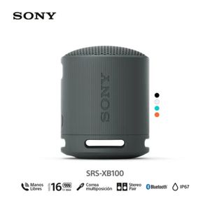 Sony Parlante Bluetooth SRS-XB100 Portátil Waterproof Negro