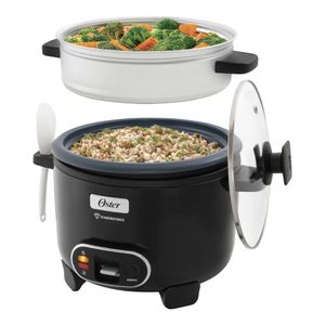 Arrocera de 10 Tazas DiamondForce Oster CKSTRC10DFBLK - Negro
