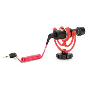 Micrófono RODE VideoMicro compacto para cámara, compacto y ultraligero, diseñado para cámaras y smartphones