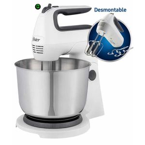 Batidora de pedestal oster fpsths3612 tazon de acero 6 velocidades