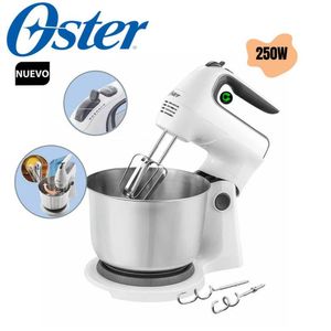 Batidora de pedestal oster fpsths3612 tazon de acero 6 velocidades