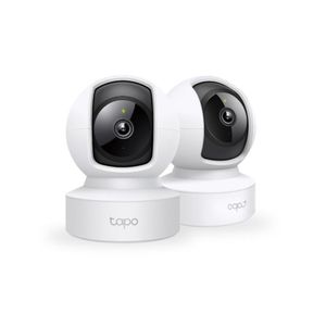 Kit de 2 Cámara de seguridad Wifi Tapo C202 Full HD visión 360 Audio y Seguimiento