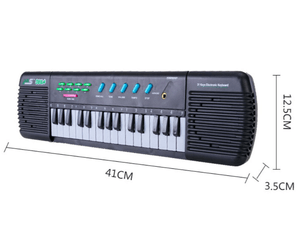 Mini Piano Electronico Para Niños Color NEGRO 31 Teclas