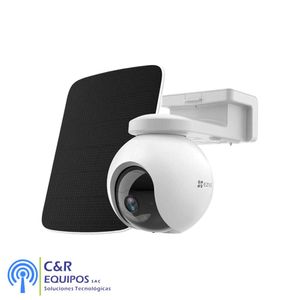 KIT CAMARA IP CS-EB8-R100 PT 2K EXTERIOR 4G + PANEL SOLAR