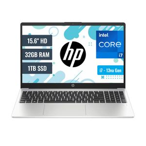 Laptop HP 250 G10 Intel Core i7 1355U 32GB RAM 1TB SSD M.2 15.6 HD FreeDOS 9S7D1LS32