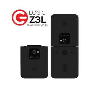 Celular Logic Z3L 4G, Pantalla de 2.4",Bateria 950 mAh, Radio FM