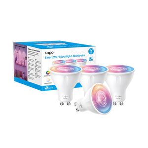 Foco Tapo L630 4-pack LED Multicolor GU10 Regulable Control por Voz