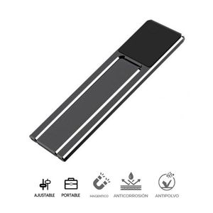 Soporte Holder de Celular PLaptop Corporativos Aluminio HS608 GREY