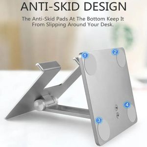 Soporte Para Tablet Corporativos S&T for Business Aluminio HS221-CS Silver  - Celular