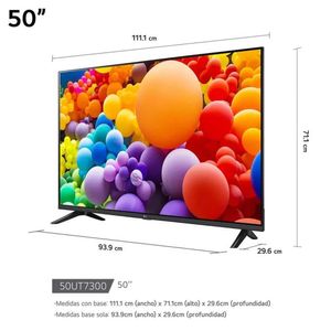 Televisor LG 50 LED Smart TV UHD 4K con ThinQ AI 50UT7300PSA + Control Magic