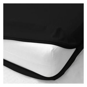 Forro de colchón 100 % algodón bramante 1 plz negro Lima Tienda