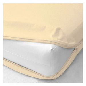 Forro de colchón 100 % algodón bramante 2 plz ivory Lima Tienda