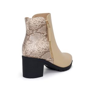 Botines Casuales Mujer Chabely  25Q3-2YI022 Nude